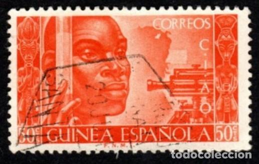 Sellos: Guinea Espa&ntilde;ola. Conferencia Internacional. 1951. Edifil-309. Usado