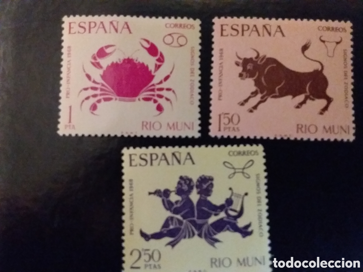 Sellos: RIO MUNI SELLOS MNH ** SERIE COMPLETA 1968 MEJOR VER FOTO