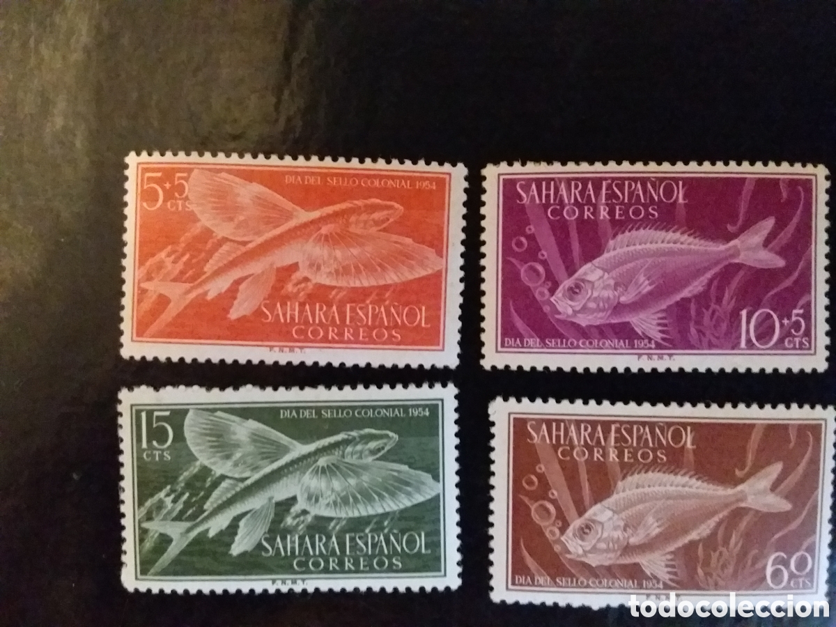 Sellos: SERIE COMPLETA SELLOS CON LEVES MARCAS DE FIJASELL0S