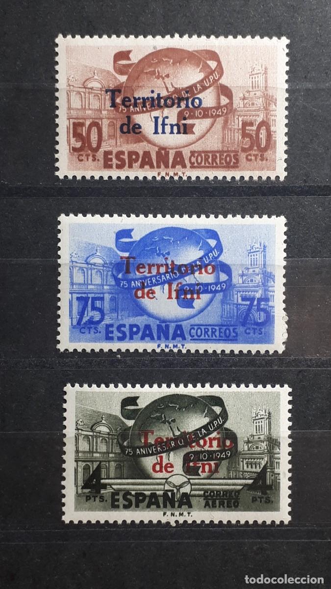 Sellos: IFNI. A&Ntilde;O 1949. *. EDIFIL 65/6