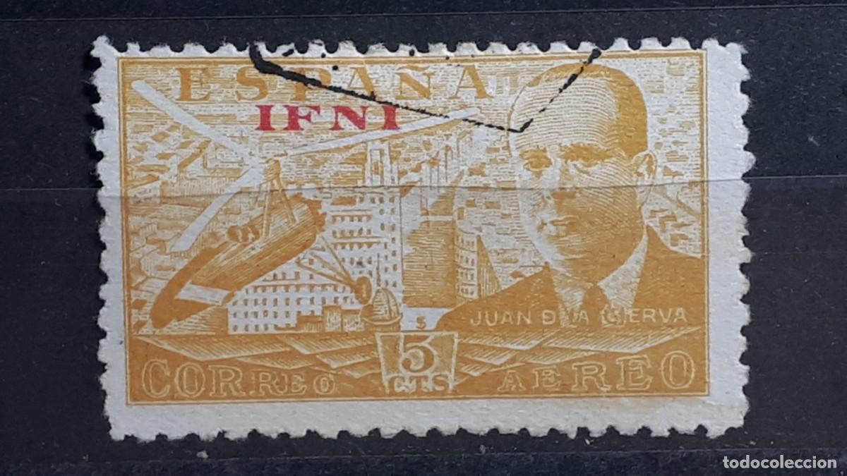 Sellos: IFNI. A&Ntilde;O 1948. &deg;. EDIFIL 57