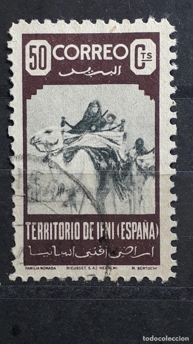 Sellos: IFNI. A&Ntilde;O 1947. &deg;. EDIFIL 36