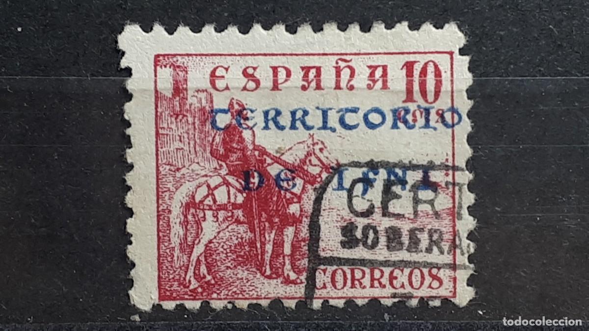 Sellos: IFNI. A&Ntilde;O 1941. &deg;. EDIFIL 4