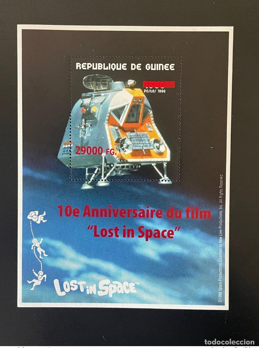 Sellos: Guinea 2008 Mi. Bl. 1655 Overloaded Lost in Space Film Movie Raumfahrt