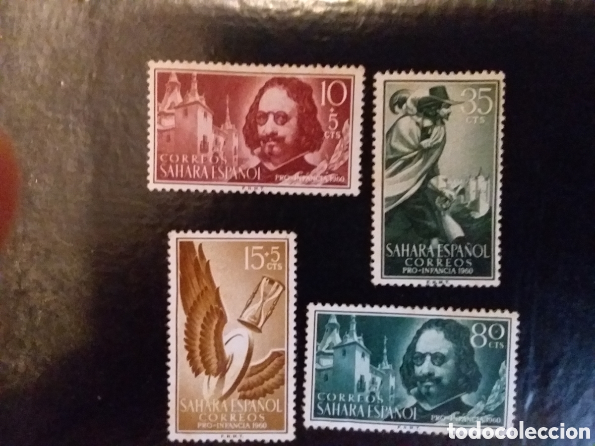 Sellos: SERIE COMPLETA SELLOS CON SE&Ntilde;AL DE FIJASELLOS 1960