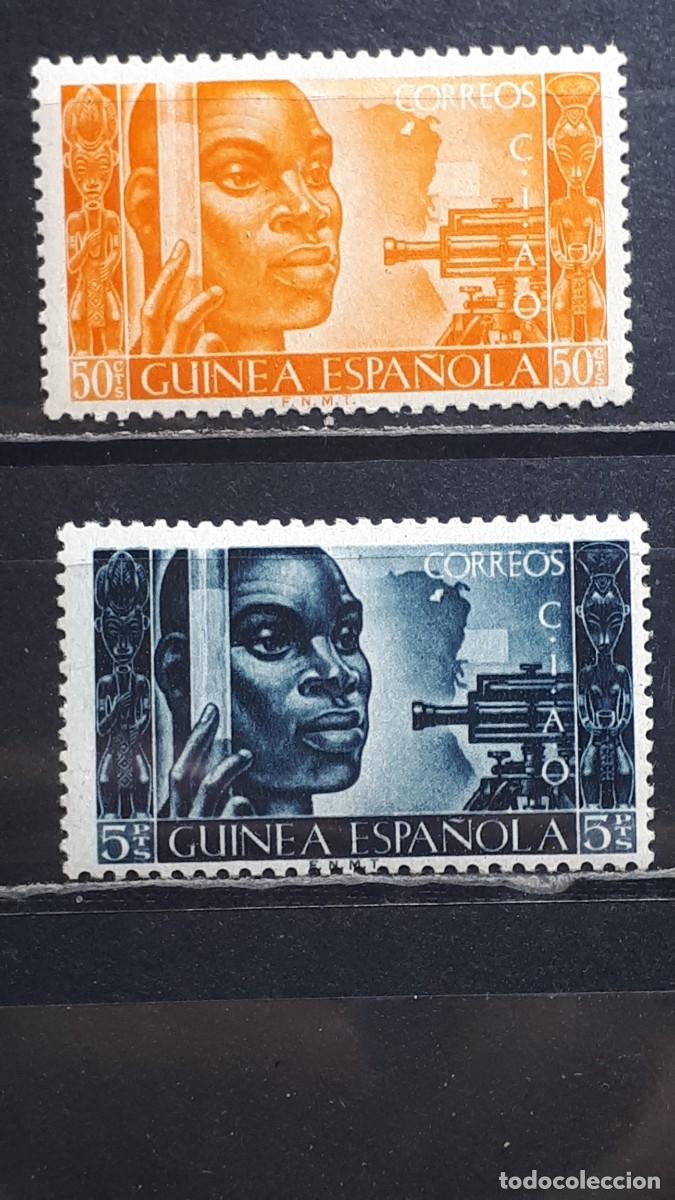 Sellos: GUINEA. A&Ntilde;O 1951. *. EDIFIL 309/10
