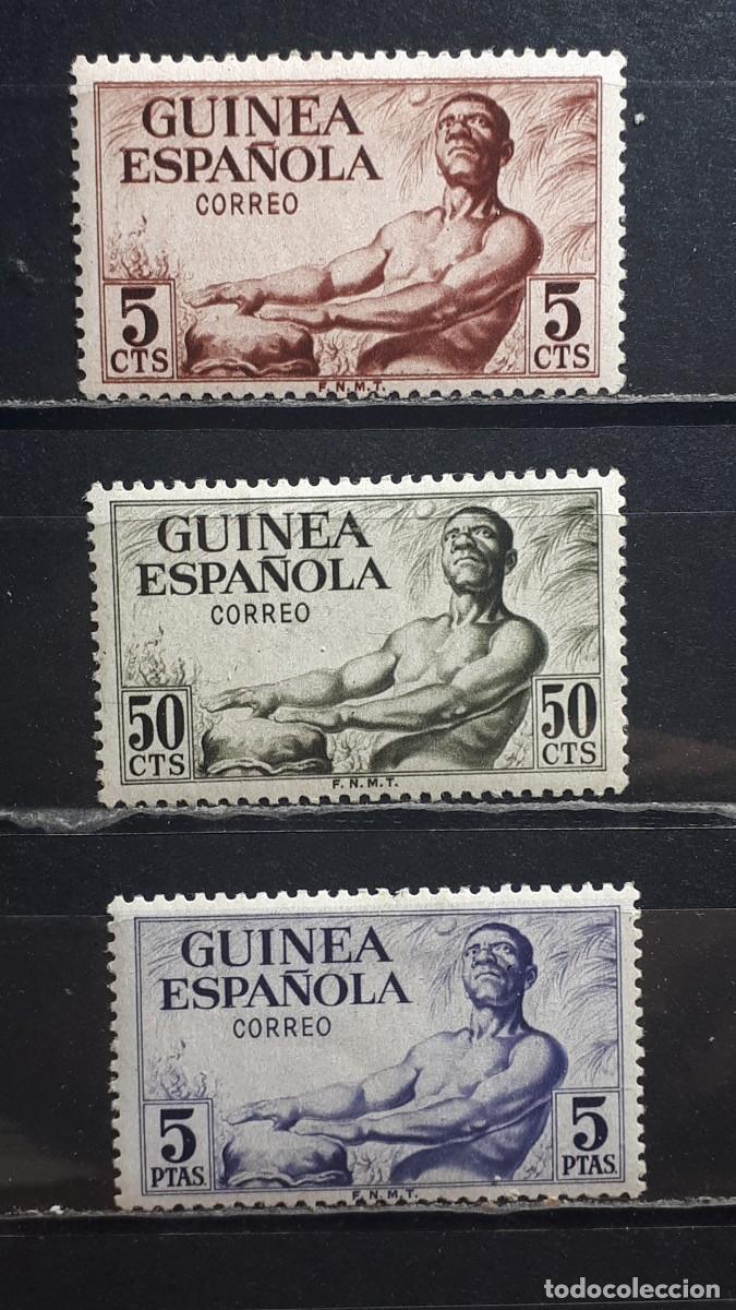 Sellos: GUINEA. A&Ntilde;O 1952. *. EDIFIL 311/3