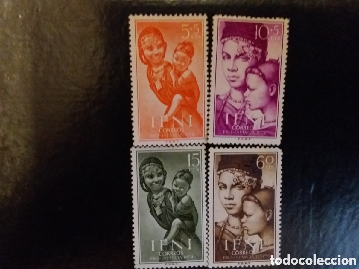 Sellos: SERIE COMPLETA SELLOS CON SE&Ntilde;AL DE FIJASELLOS 1959