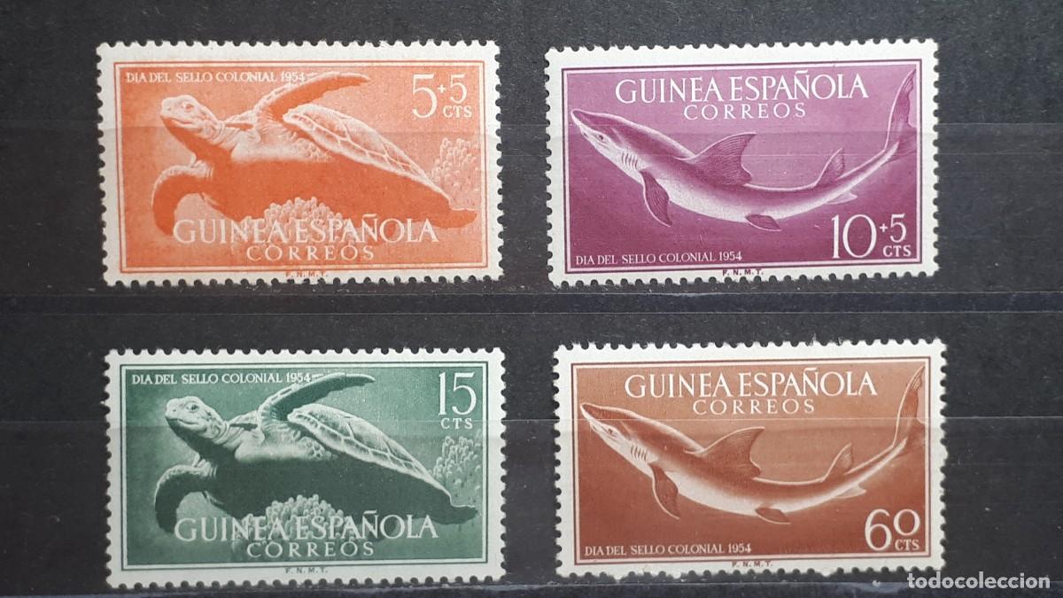Sellos: GUINEA. A&Ntilde;O 1954. *. EDIFIL 338/1