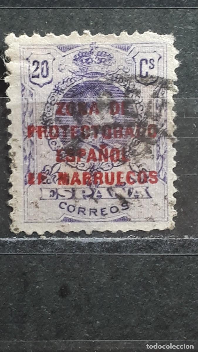 Sellos: MARRUECOS. A&Ntilde;O 1921-7. &deg;. EDIFIL 75
