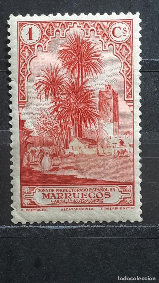 Sellos: MARRUECOS. A&Ntilde;O 1928. *. EDIFIL 105