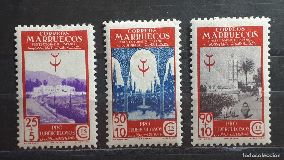 Sellos: MARRUECOS. A&Ntilde;O 1946. *. EDIFIL 272/4