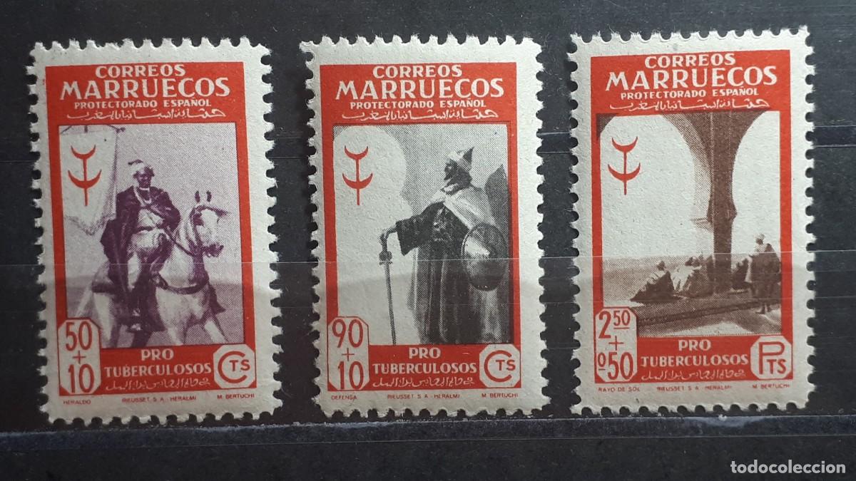 Sellos: MARRUECOS. A&Ntilde;O 1948. *. EDIFIL 292/4
