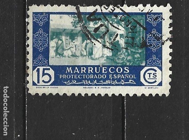 Sellos: MARRUECOS PROTECTORADO ESPA&Ntilde;OL EDIFIL NUM. 282 USADO