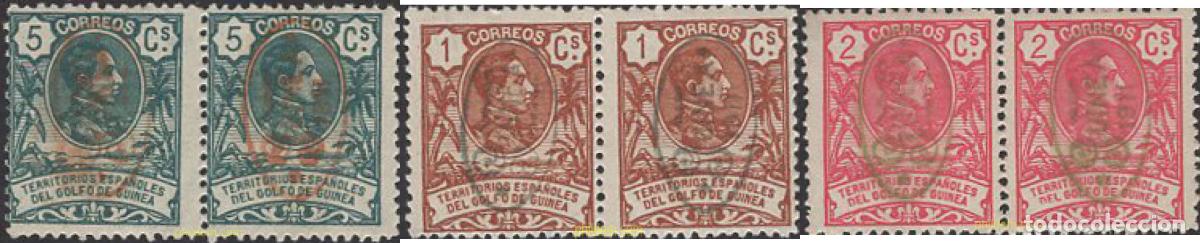 Sellos: 666348 MNH GUINEA ESPA&Ntilde;OLA 1911 ALFONSO XIII