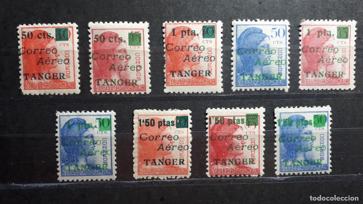 Sellos: T&Aacute;NGER. A&Ntilde;O 1940. *. Edifil NE 10/18