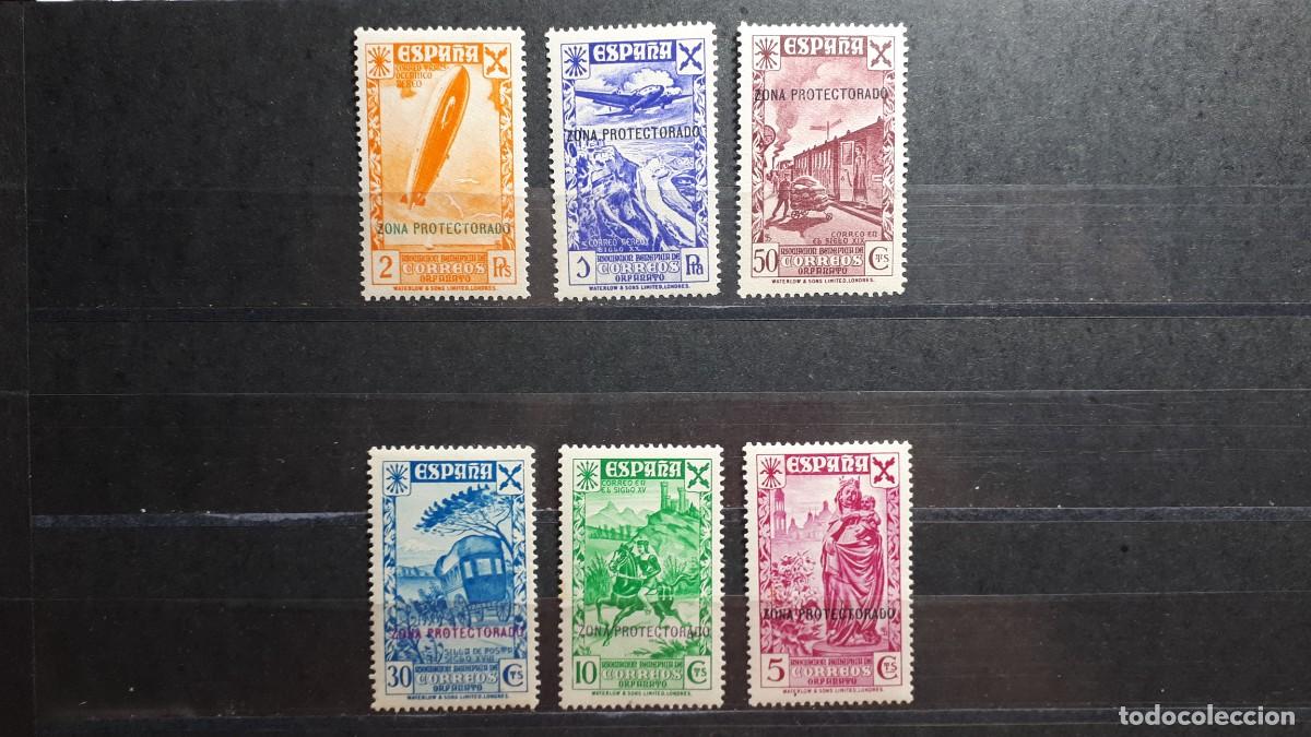 Sellos: MARRUECOS. A&Ntilde;O 1938. *. Edifil beneficencia 7/12