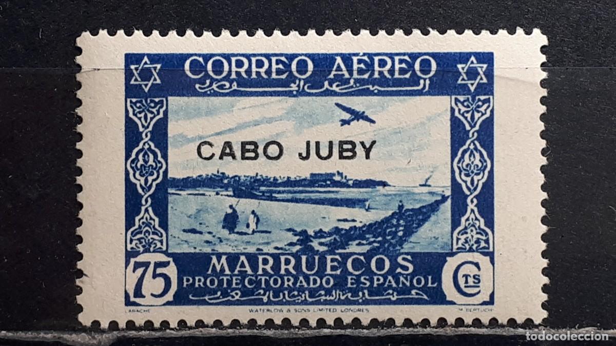 Sellos: CABO JUBY. A&Ntilde;O 1938. *. Edifil 107