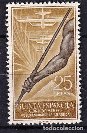 Stamps: Sellos DEPENDENCIAS ESPA&Ntilde;OLAS GUINEA a&ntilde;o 1957 Edifil 368** SERIE COMPLETA en NUEVO v.c. 25 &euro;
