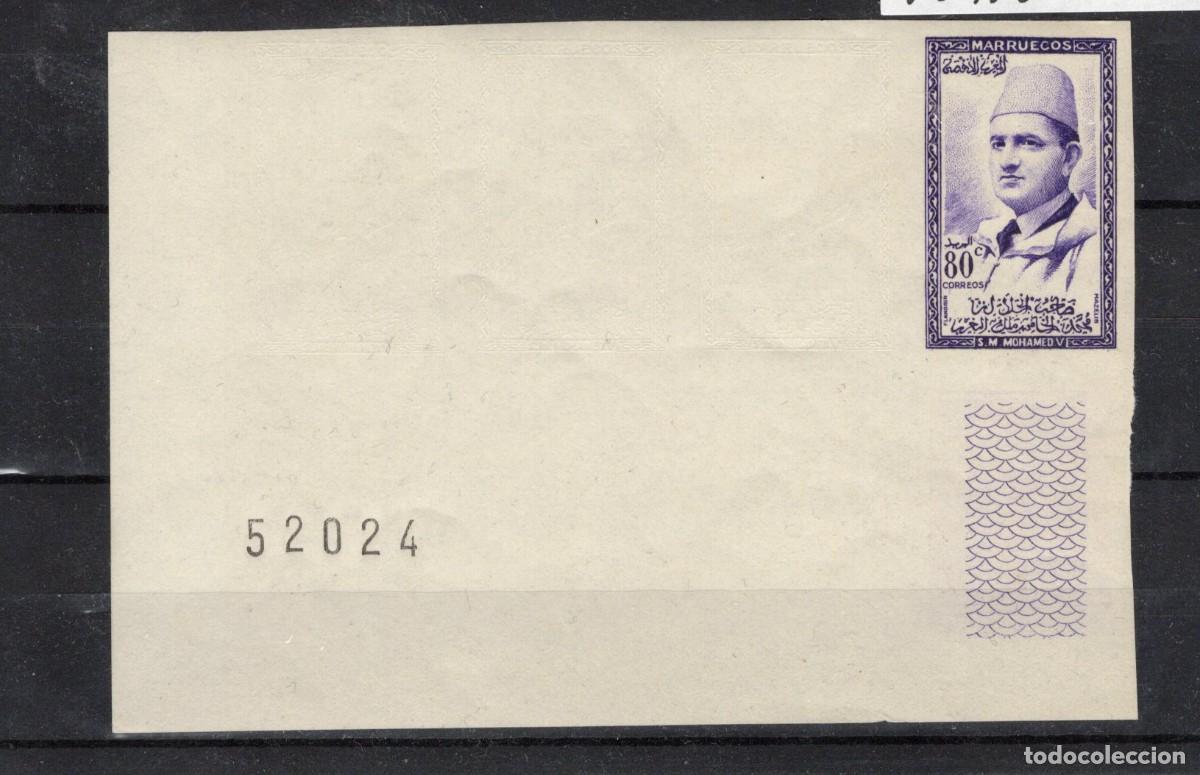 Briefmarken: Sellos DEPENDENCIAS ESPA&Ntilde;OLAS MARRUECOS REINO INDEPENDIENTE zona norte a&ntilde;o 1957 Edifil 15S