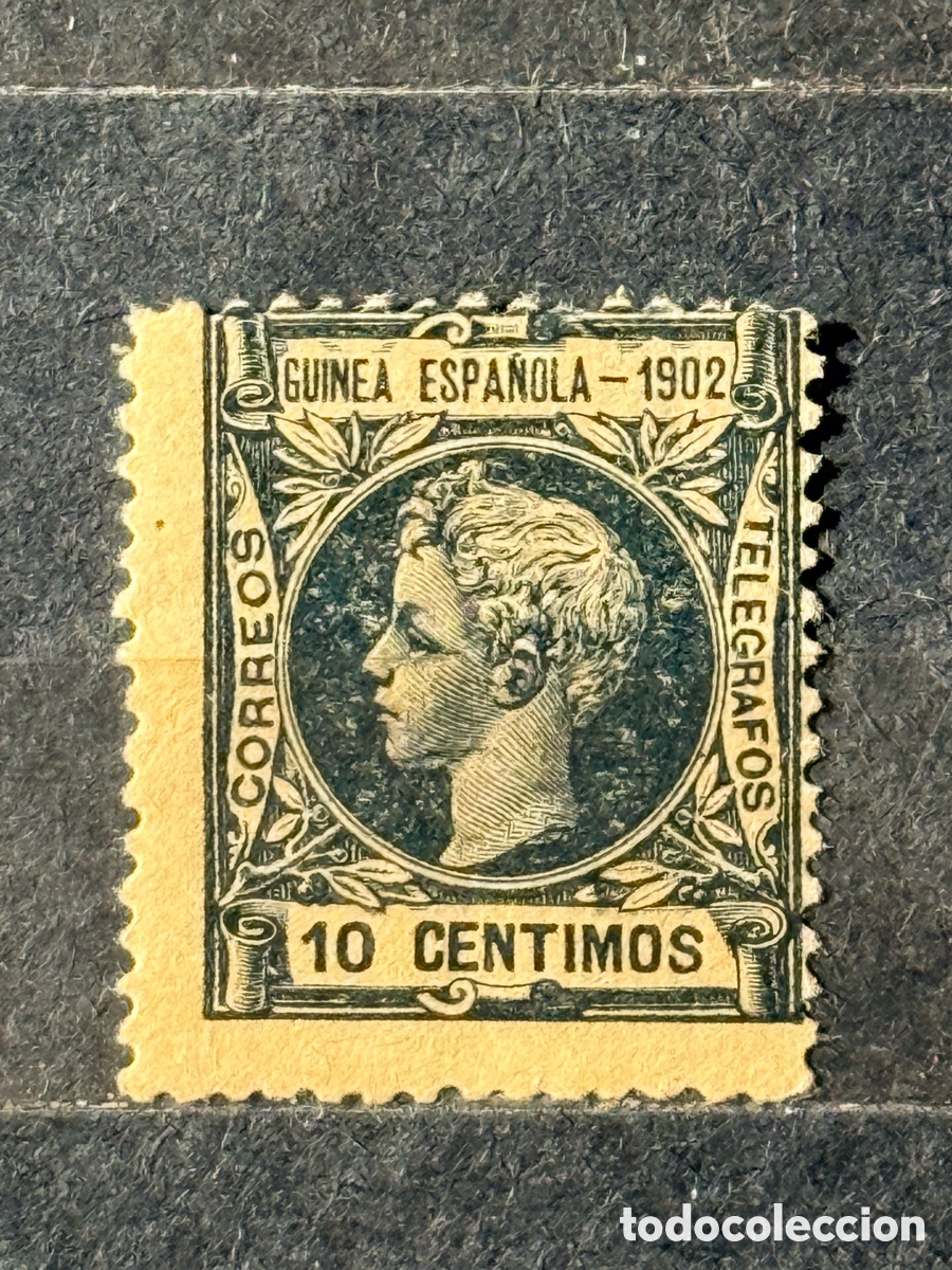 Sellos: Espa&ntilde;a. 1902. Alfonso XIII. Fernando Poo. Edifil 2. Nuevo *