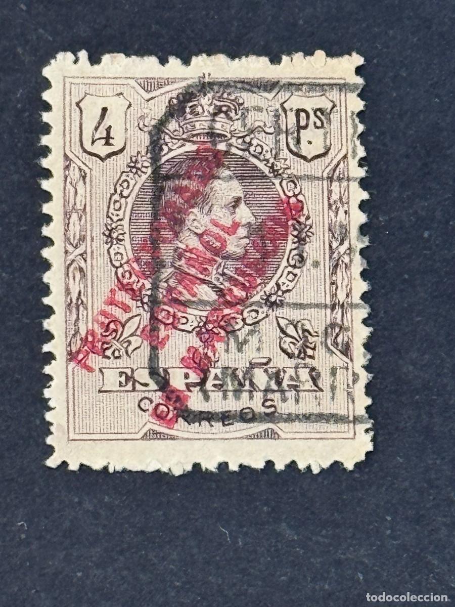 Timbres: Marruecos, Sellos de Espa&ntilde;a, habilitados, 1914, Edifil 40, usado