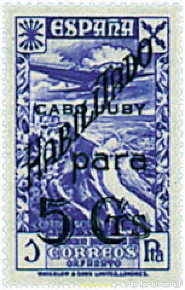 Sellos: 794289 HINGED CABO JUBY 1941 SERIE BASICA