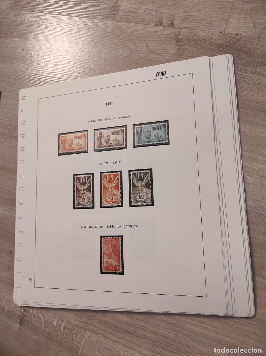 Selos: M52 Colecci&oacute;n completa IFNI a&ntilde;os 1951/1968 EDIFIL 73/238** v.c. 277 &euro;