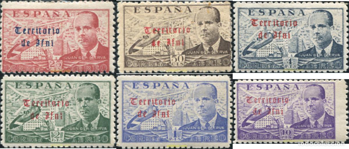 Sellos: 275391 HINGED IFNI 1950 JUAN DE LA CIERVA