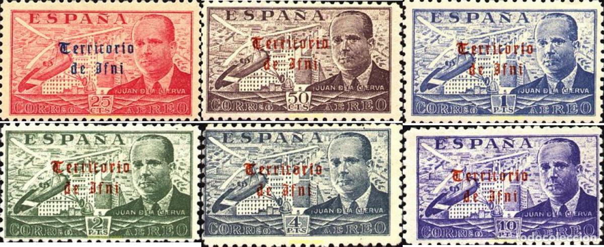 Sellos: 246666 MNH IFNI 1950 JUAN DE LA CIERVA