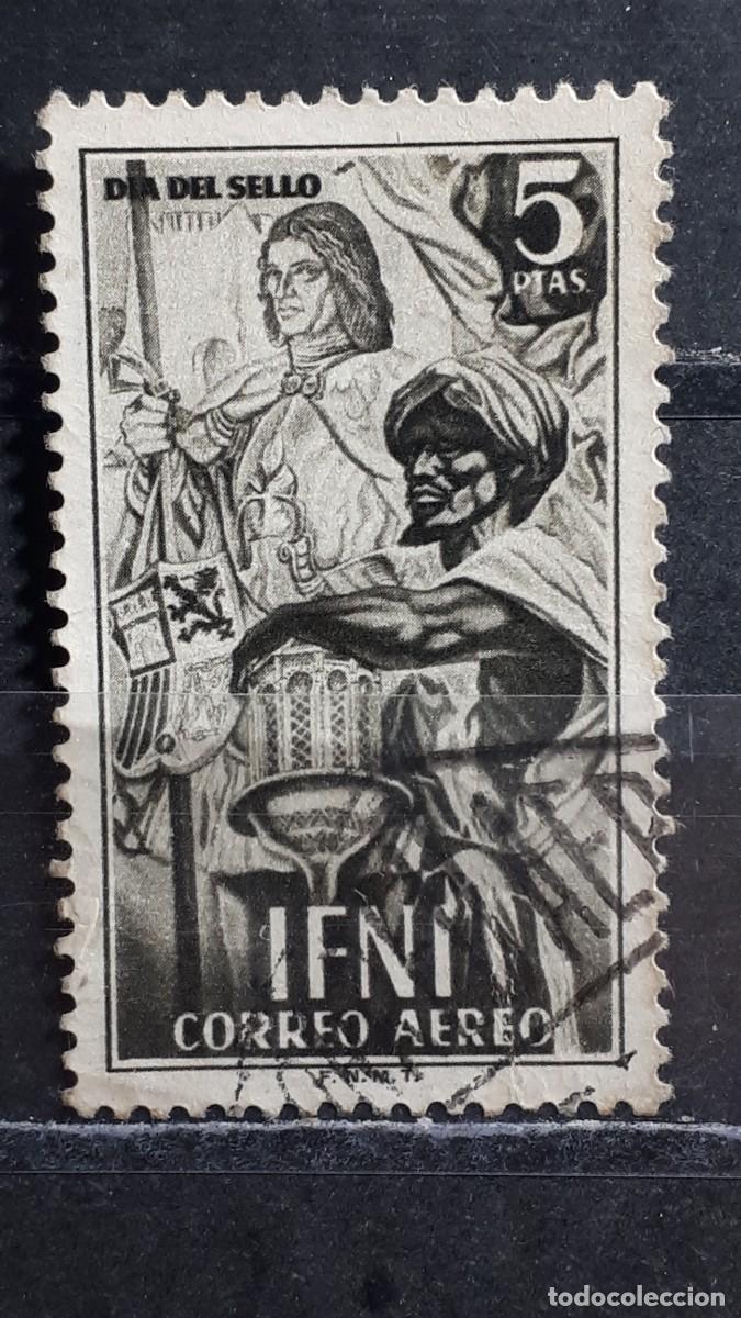 Sellos: IFNI. A&ntilde;o 1950. &deg;. Edifil 71