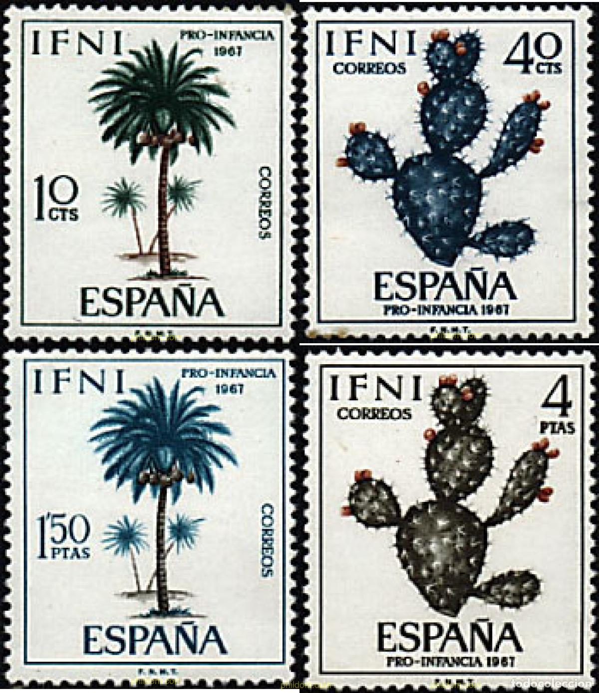 Sellos: 89736 MNH IFNI 1967 PRO INFANCIA