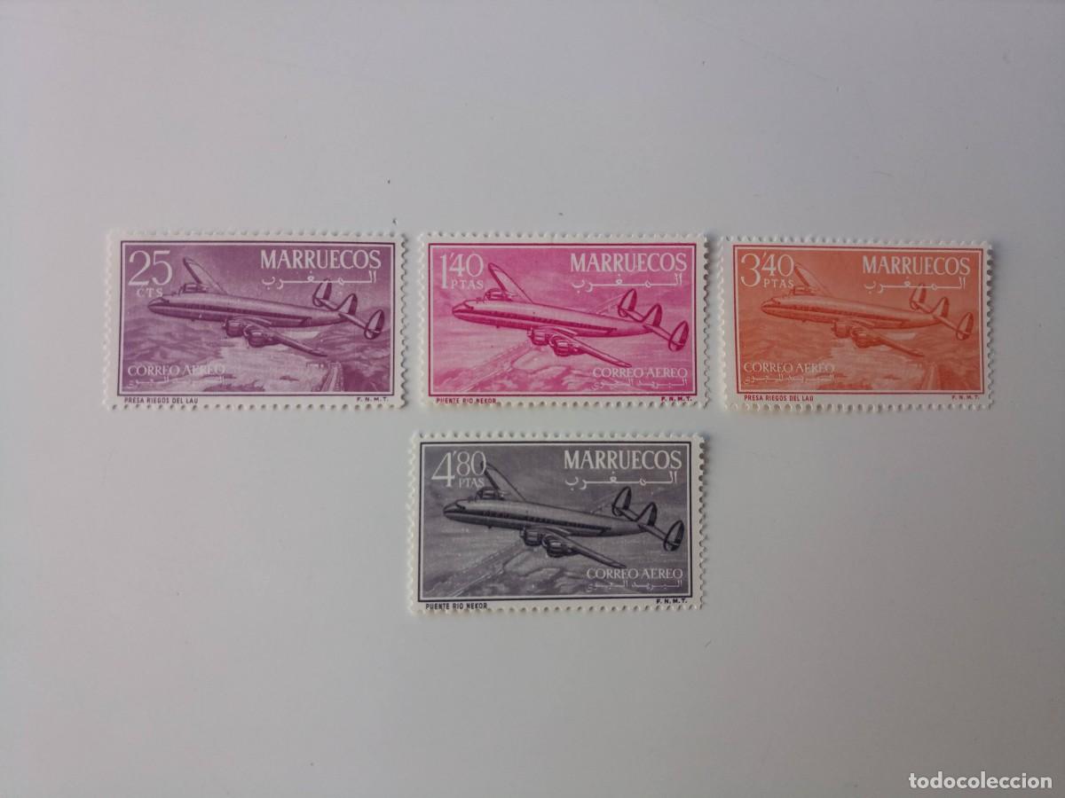 Timbres: Cuatrimotor constelati&oacute;n Edifil 9/12 A&ntilde;o 1956 En nuevo**