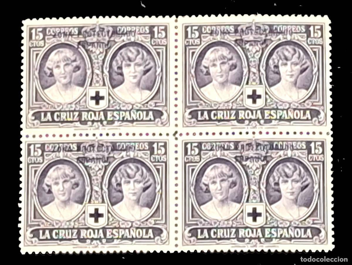 Sellos: 1926 Bloque de 4, Zona Protectorado Espa&ntilde;ol en Marruecos