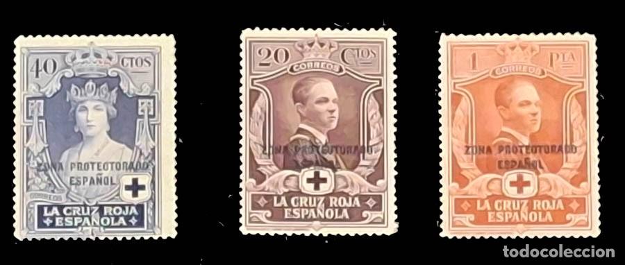 Sellos: 1926 3 sellos, Zona Protectorado Espa&ntilde;ol en Marruecos