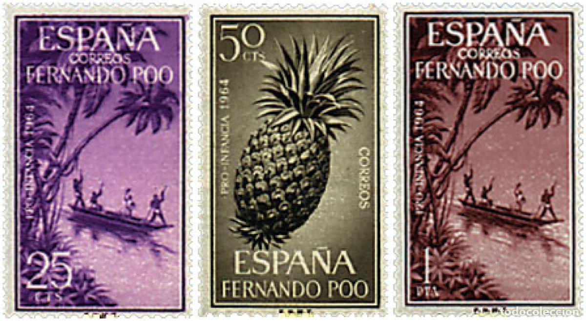 Sellos: 209947 MNH FERNANDO POO 1964 PRO JUVENTUD