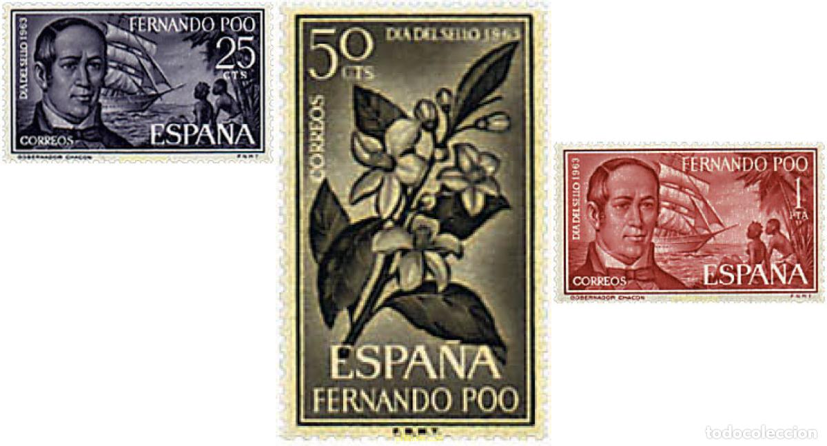 Sellos: 88892 MNH FERNANDO POO 1964 DIA DEL SELLO