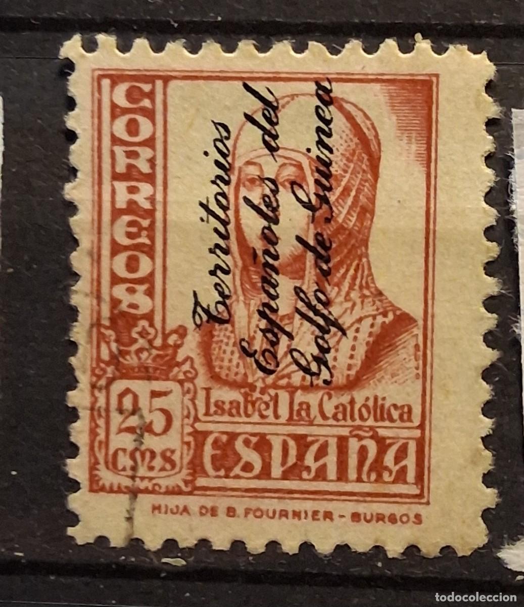Sellos: GUINEA ESPA&Ntilde;OLA, 1939, CAT.EDIFIL 259.