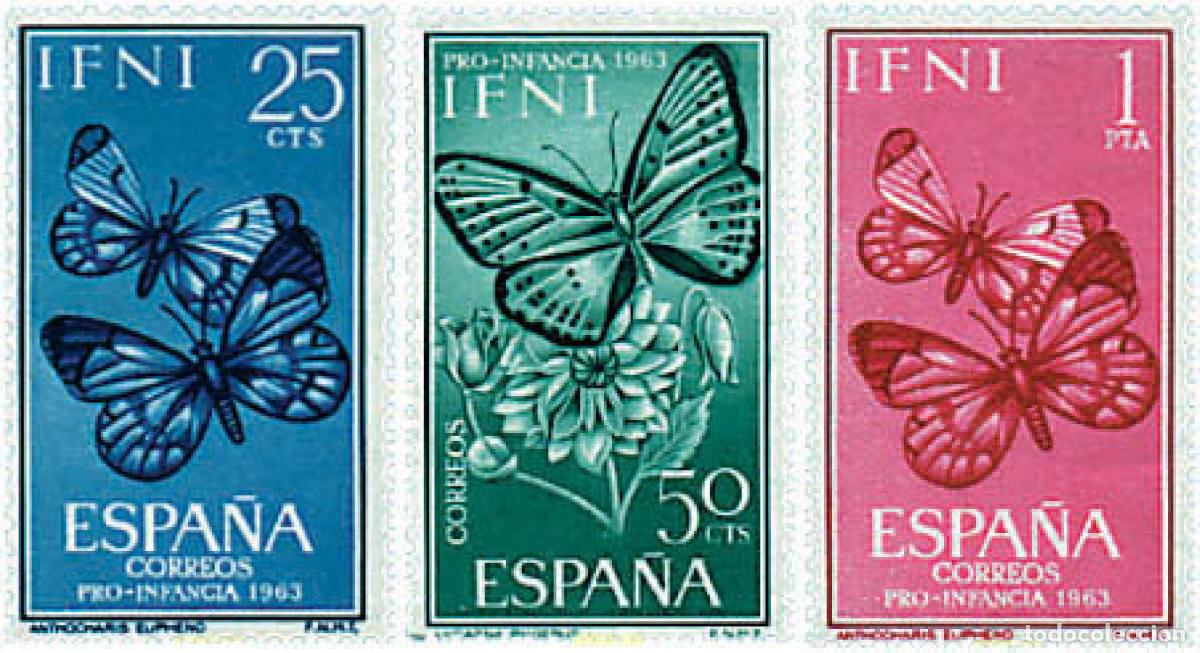 Sellos: 89732 MNH IFNI 1963 PRO INFANCIA