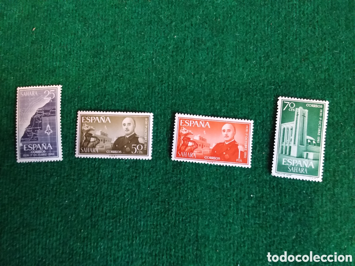 Sellos: S&Aacute;HARA A&Ntilde;O 1961 SERIE COMPLETA CON SELLOS MNH **