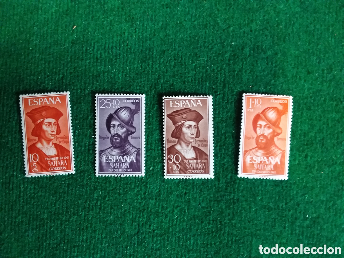 Sellos: S&Aacute;HARA A&Ntilde;O 1961 SERIE COMPLETA CON SELLOS MNH **