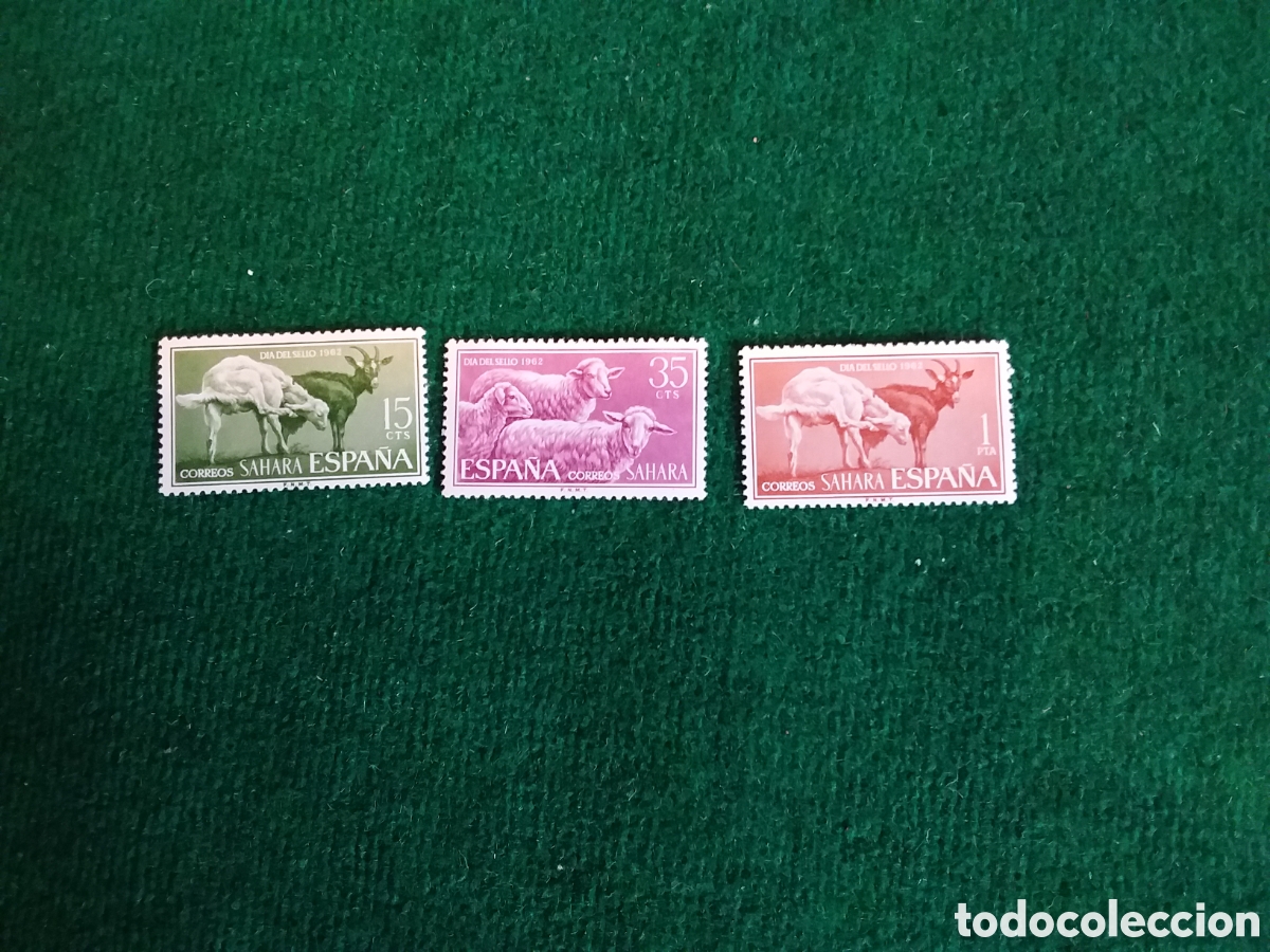 Sellos: S&Aacute;HARA A&Ntilde;O 1962 SERIE COMPLETA CON SELLOS MNH **
