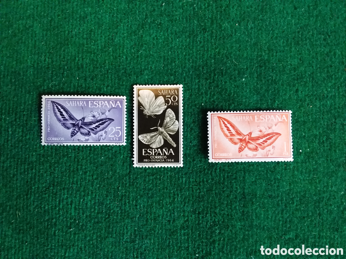 Sellos: S&Aacute;HARA A&Ntilde;O 1964 SERIE COMPLETA CON SELLOS MNH **
