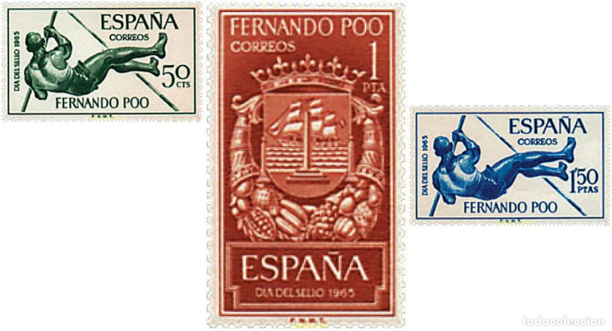 Sellos: 86983 MNH FERNANDO POO 1965 DIA DEL SELLO