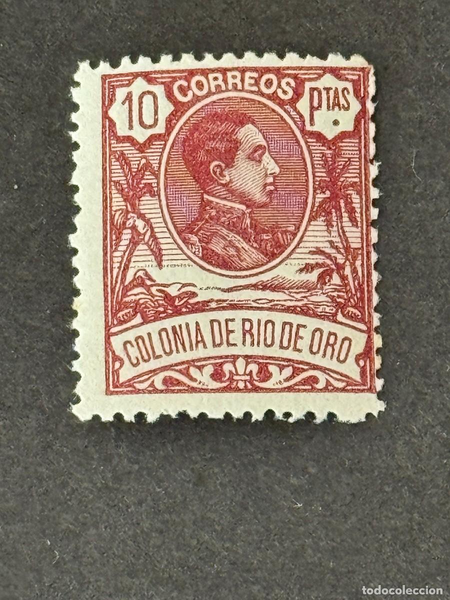 Sellos: Rio de Oro, Alfonso XIII, 1909, Edifil 53N, MUESTRA, A.000,000 nuevo