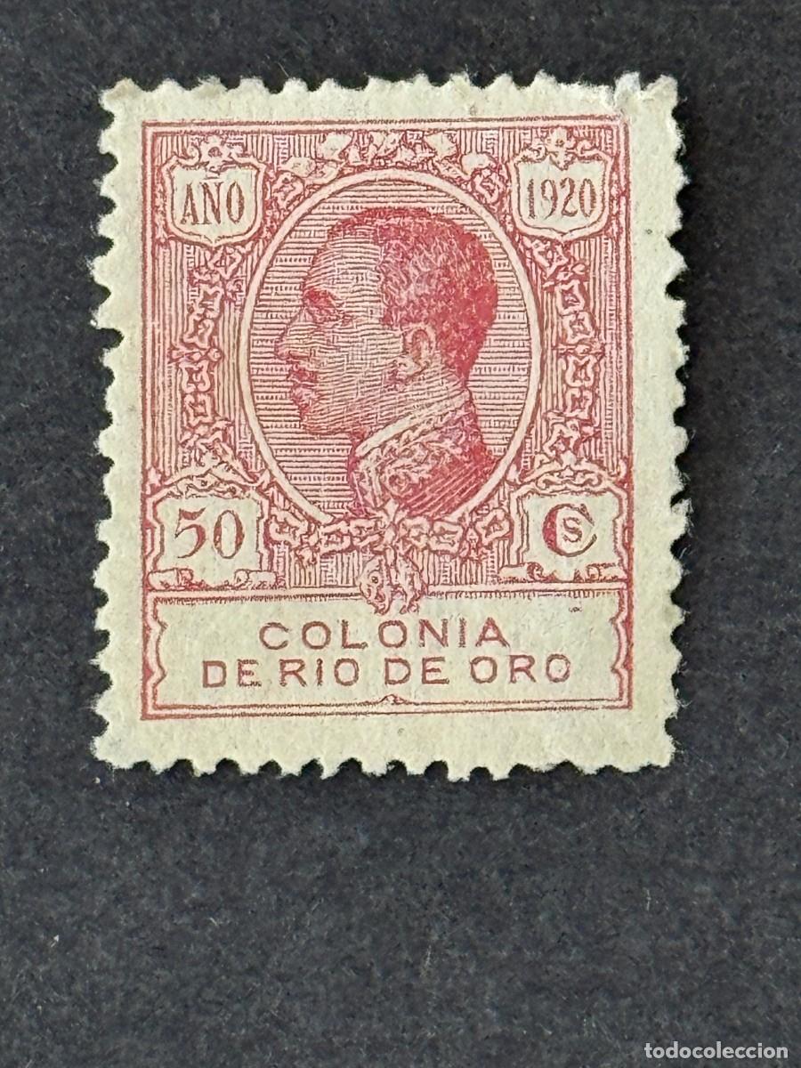Sellos: Rio de Oro, Alfonso XIII, 1920, Edifil 126N, MUESTRA, A.000,000 nuevo