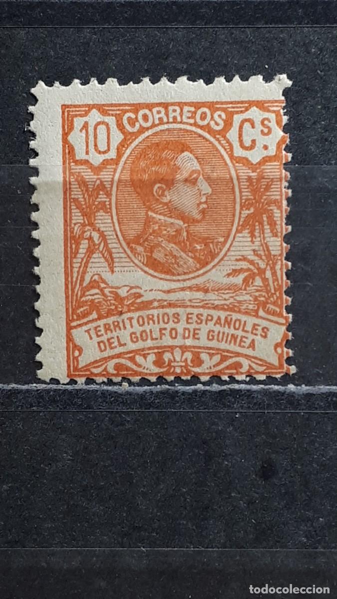 Sellos: GUINEA. A&Ntilde;O 1909. *. EDIFIL 62