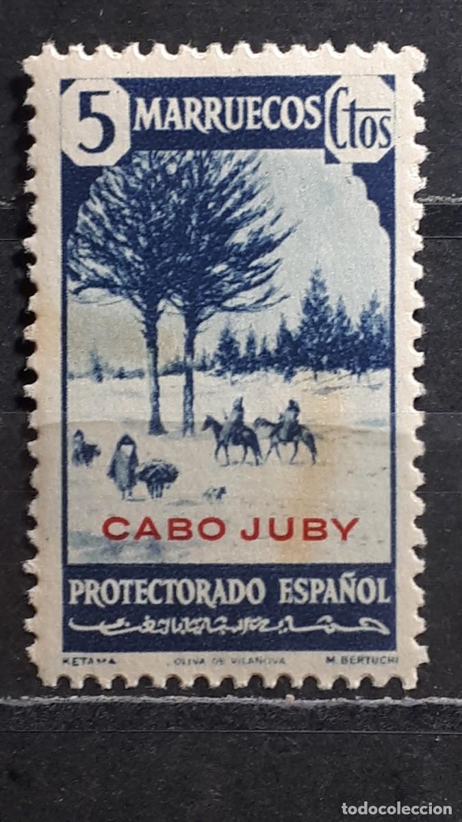 Sellos: CABO JUBY. A&Ntilde;O 1940. *. Edifil 118
