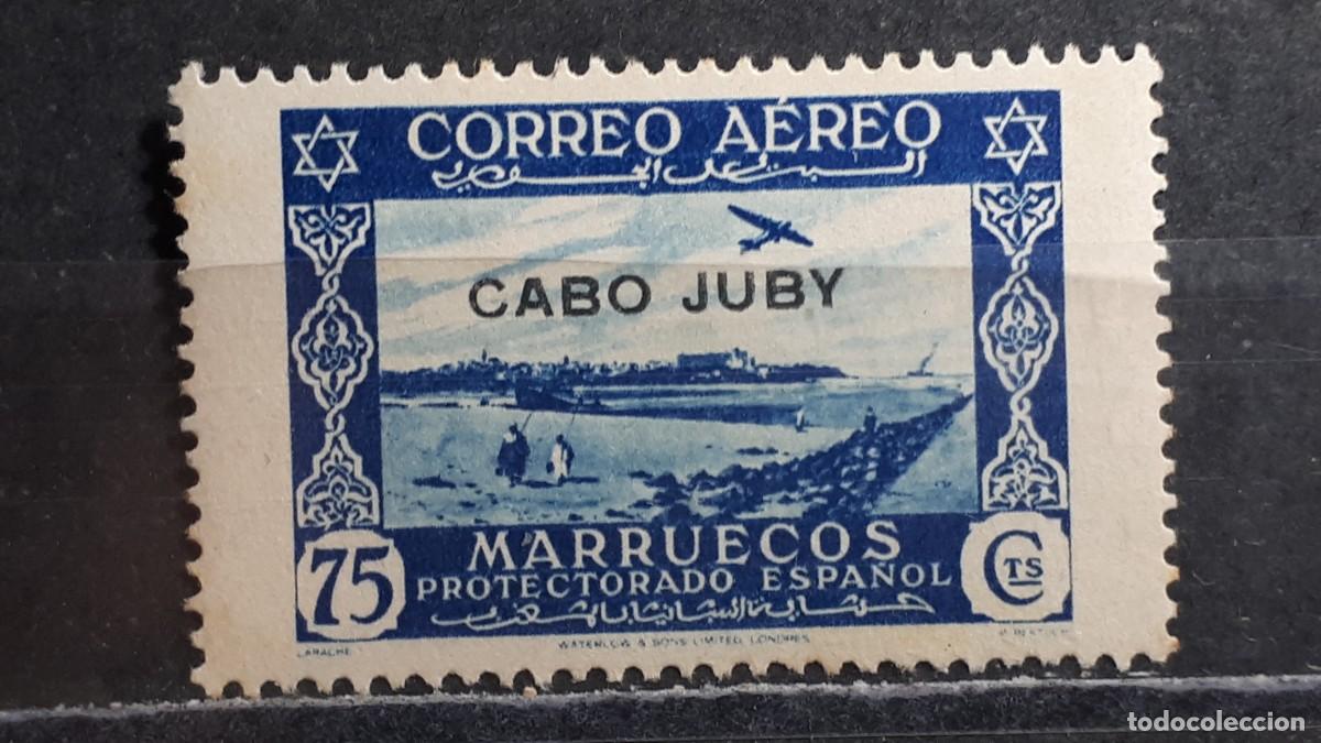 Sellos: CABO JUBY. A&Ntilde;O 1938. *. Edifil 107