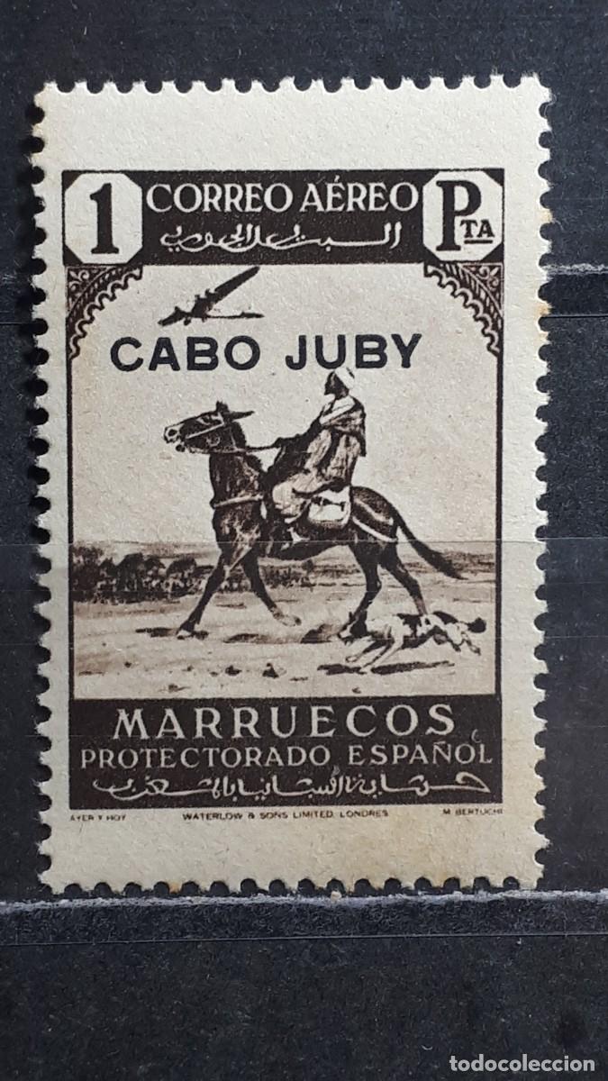 Sellos: CABO JUBY. A&Ntilde;O 1938. **. Edifil 108